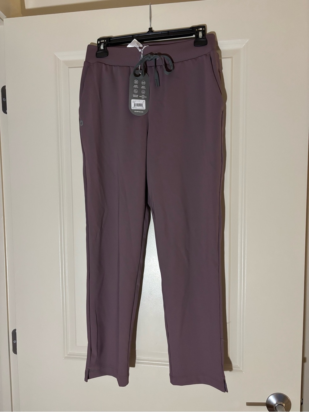 Figs Plum Scrub Pants